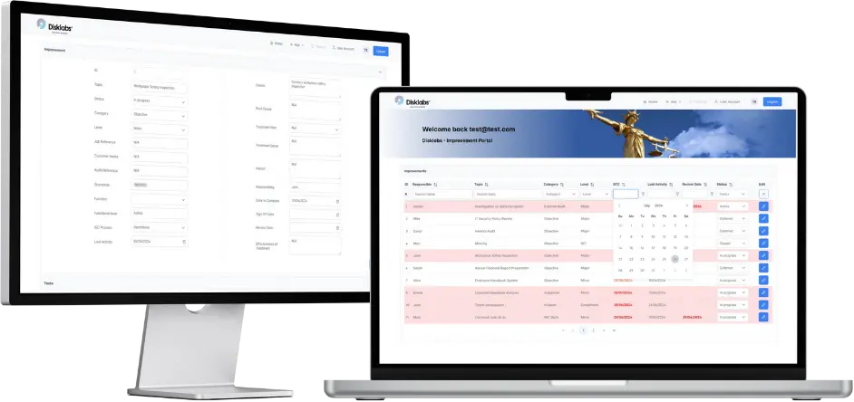 ERP Application showcase image